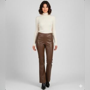 Citizens Of Humanity Colette Leather Pants Lambskin Size 28/6 Style #1909